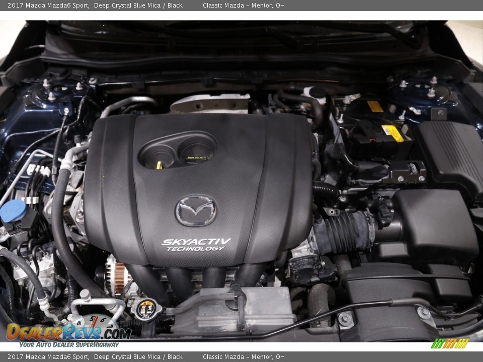 2017 Mazda Mazda6 Sport Deep Crystal Blue Mica / Black Photo #16