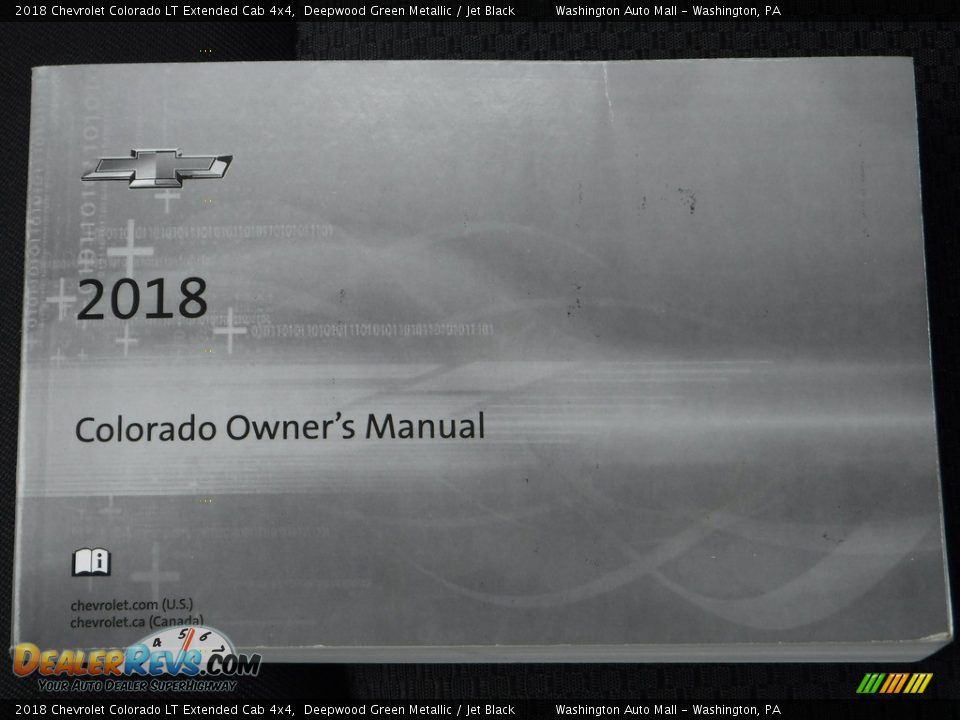 2018 Chevrolet Colorado LT Extended Cab 4x4 Deepwood Green Metallic / Jet Black Photo #34