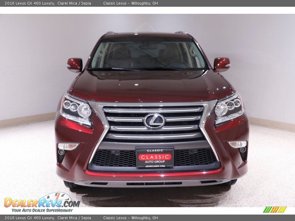 2016 Lexus GX 460 Luxury Claret Mica / Sepia Photo #2