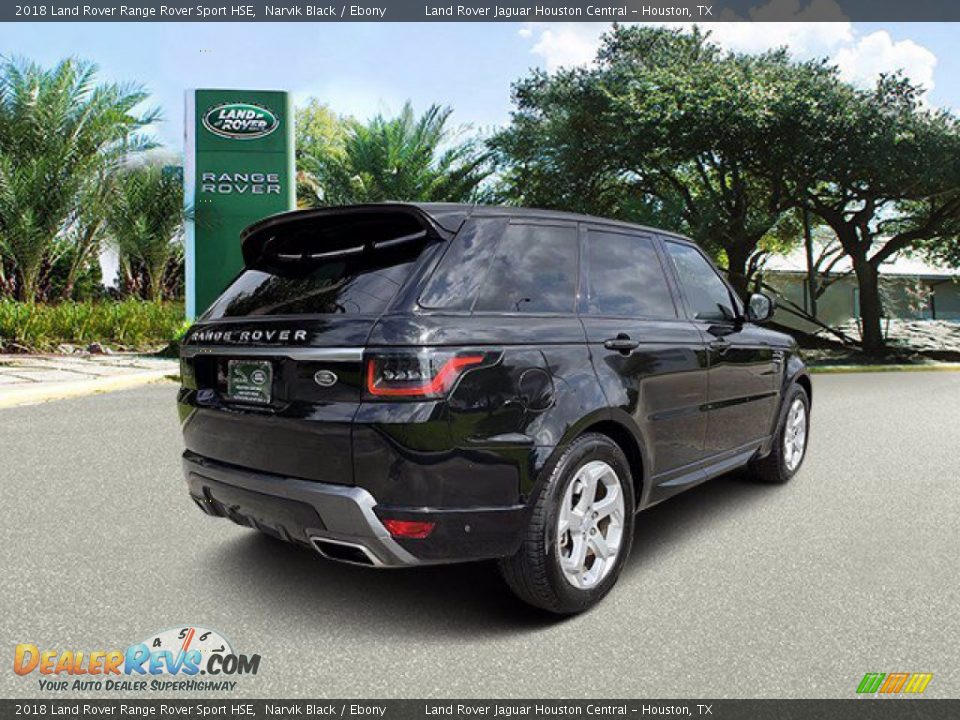 2018 Land Rover Range Rover Sport HSE Narvik Black / Ebony Photo #2