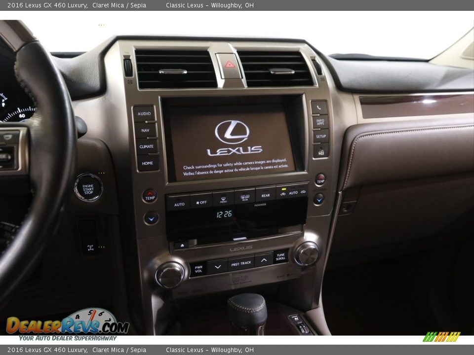 Controls of 2016 Lexus GX 460 Luxury Photo #9