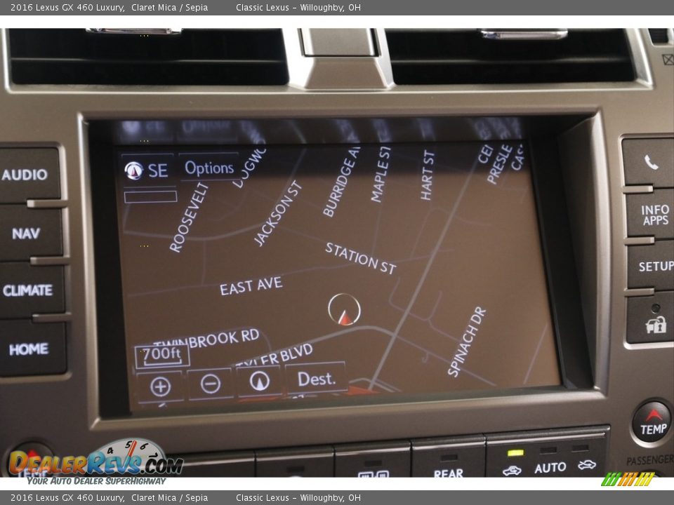 Navigation of 2016 Lexus GX 460 Luxury Photo #11