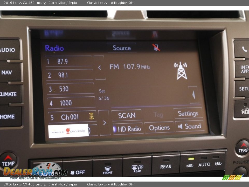 Audio System of 2016 Lexus GX 460 Luxury Photo #14