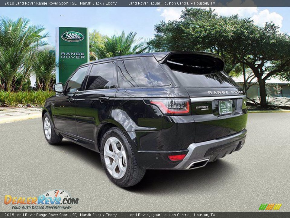 2018 Land Rover Range Rover Sport HSE Narvik Black / Ebony Photo #10