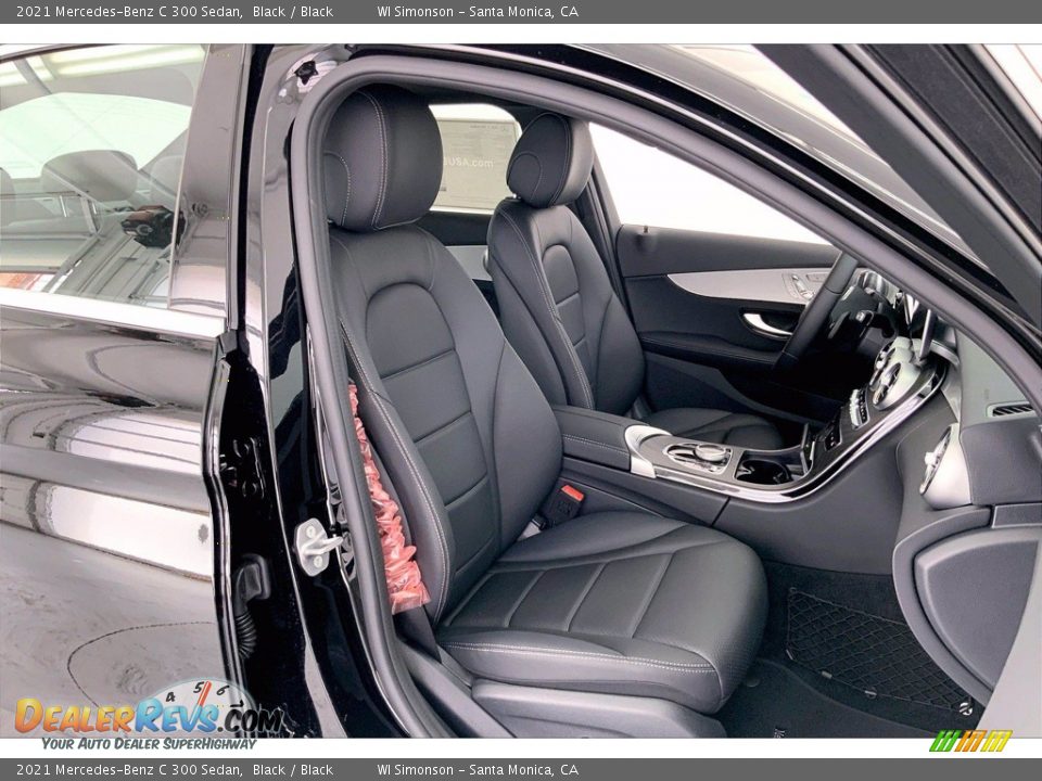 2021 Mercedes-Benz C 300 Sedan Black / Black Photo #5