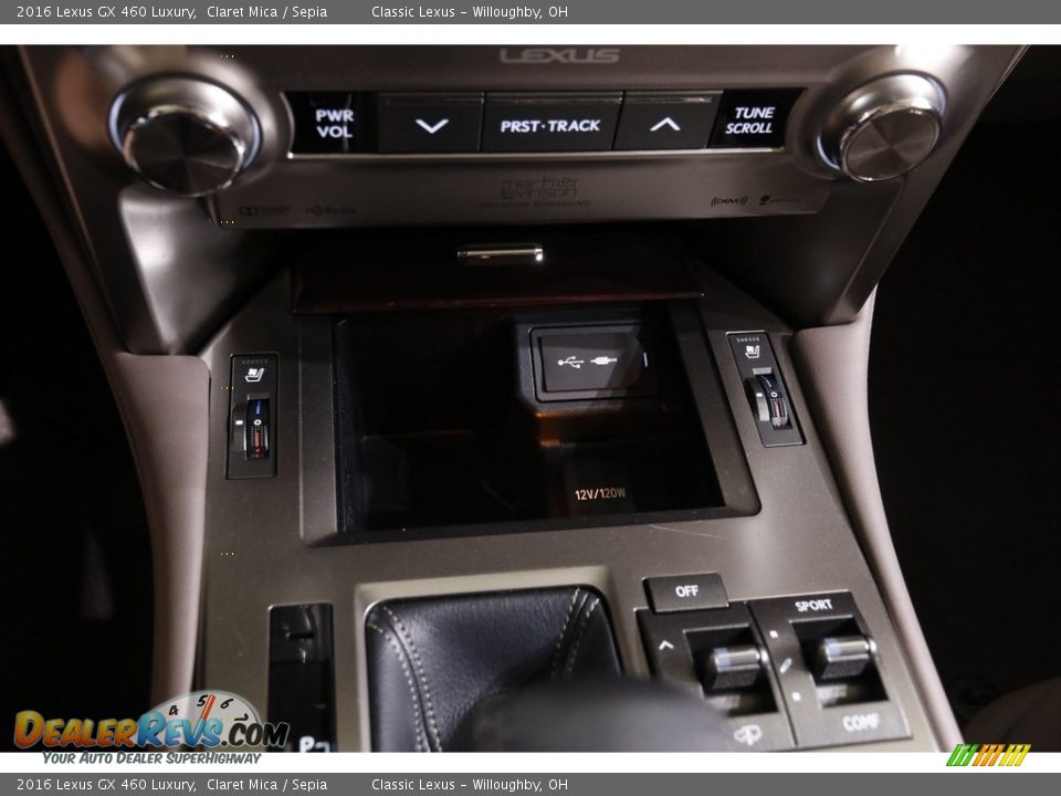 Controls of 2016 Lexus GX 460 Luxury Photo #18