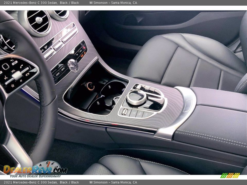 2021 Mercedes-Benz C 300 Sedan Black / Black Photo #8