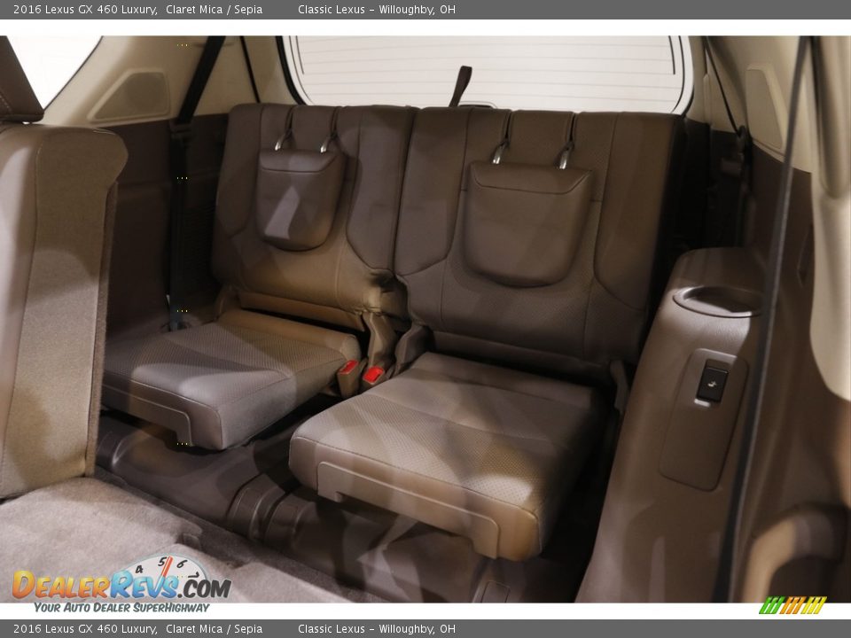 Rear Seat of 2016 Lexus GX 460 Luxury Photo #23