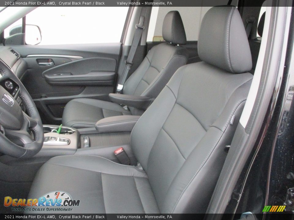 Front Seat of 2021 Honda Pilot EX-L AWD Photo #12