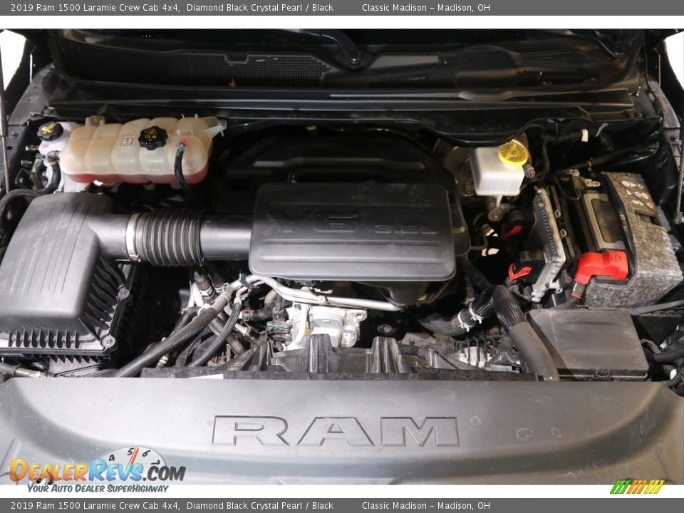 2019 Ram 1500 Laramie Crew Cab 4x4 3.6 Liter DOHC 24-Valve VVT Pentastar V6 Engine Photo #20