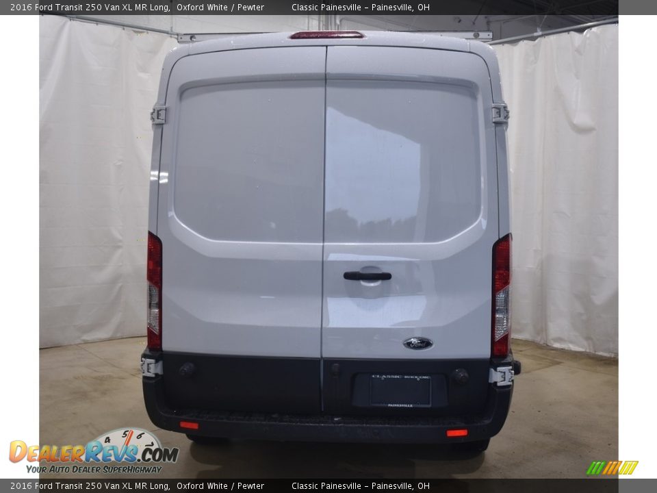 2016 Ford Transit 250 Van XL MR Long Oxford White / Pewter Photo #3