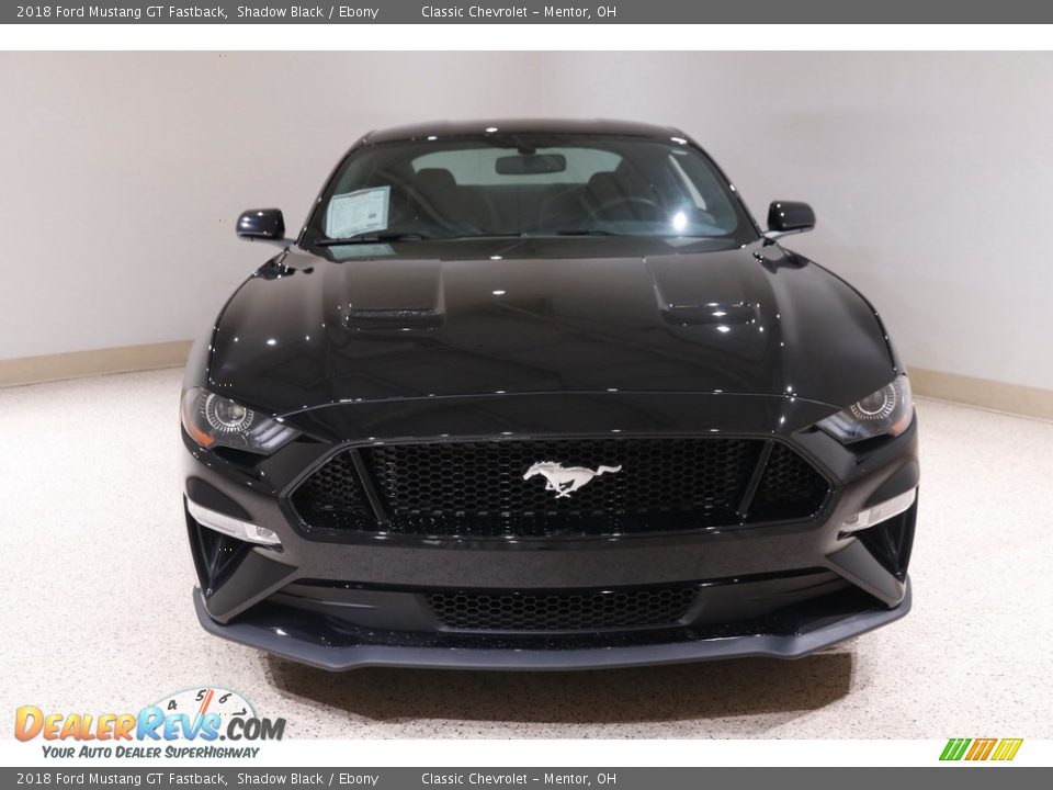 2018 Ford Mustang GT Fastback Shadow Black / Ebony Photo #2