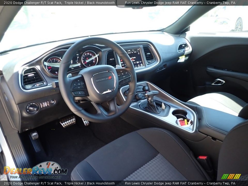 Black Houndstooth Interior - 2020 Dodge Challenger R/T Scat Pack Photo #16