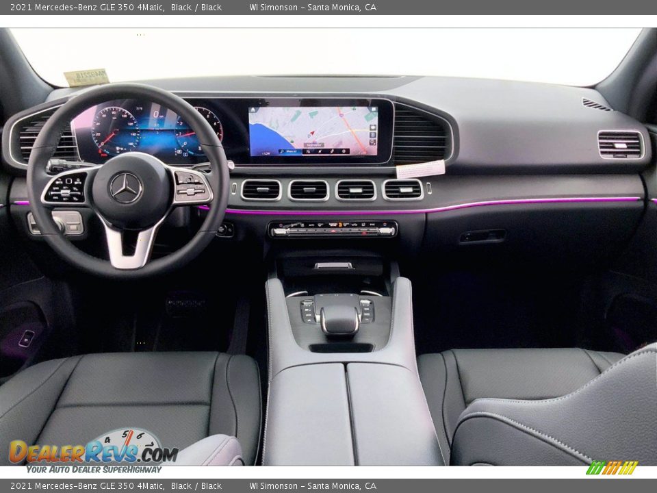 2021 Mercedes-Benz GLE 350 4Matic Black / Black Photo #6