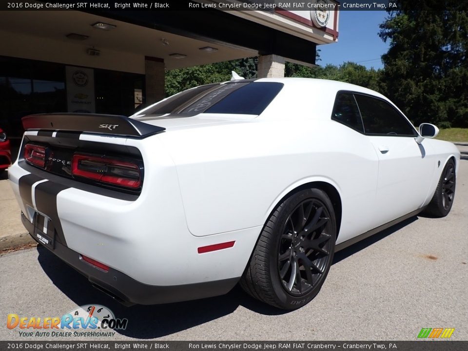 2016 Dodge Challenger SRT Hellcat Bright White / Black Photo #2