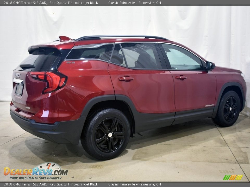 2018 GMC Terrain SLE AWD Red Quartz Tintcoat / ­Jet Black Photo #2