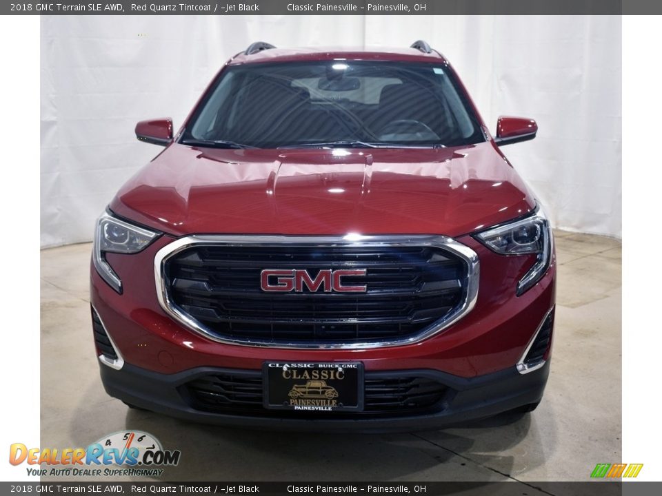 2018 GMC Terrain SLE AWD Red Quartz Tintcoat / ­Jet Black Photo #4