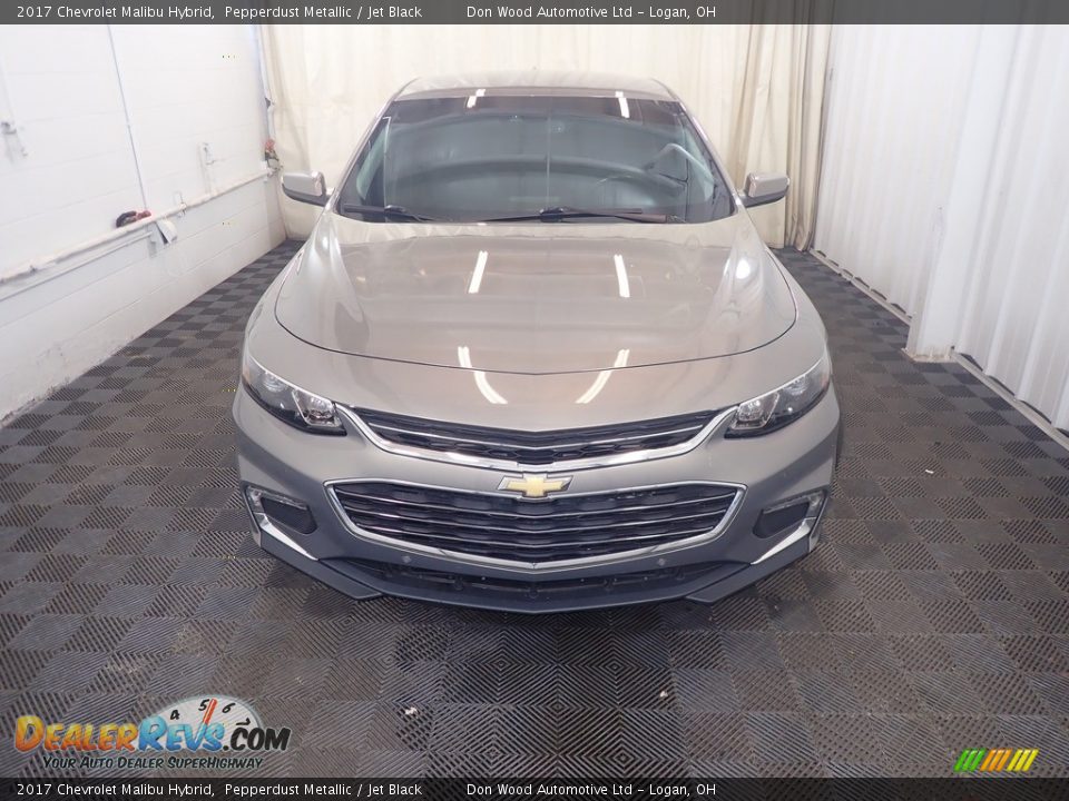 2017 Chevrolet Malibu Hybrid Pepperdust Metallic / Jet Black Photo #4
