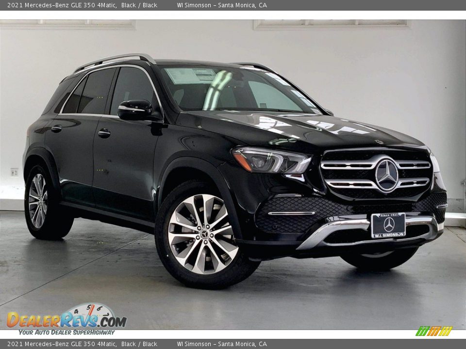 2021 Mercedes-Benz GLE 350 4Matic Black / Black Photo #12