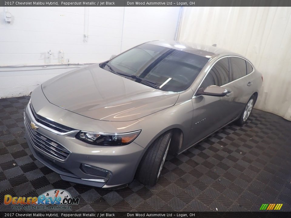 2017 Chevrolet Malibu Hybrid Pepperdust Metallic / Jet Black Photo #7