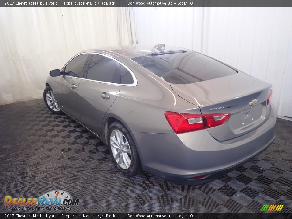 2017 Chevrolet Malibu Hybrid Pepperdust Metallic / Jet Black Photo #9