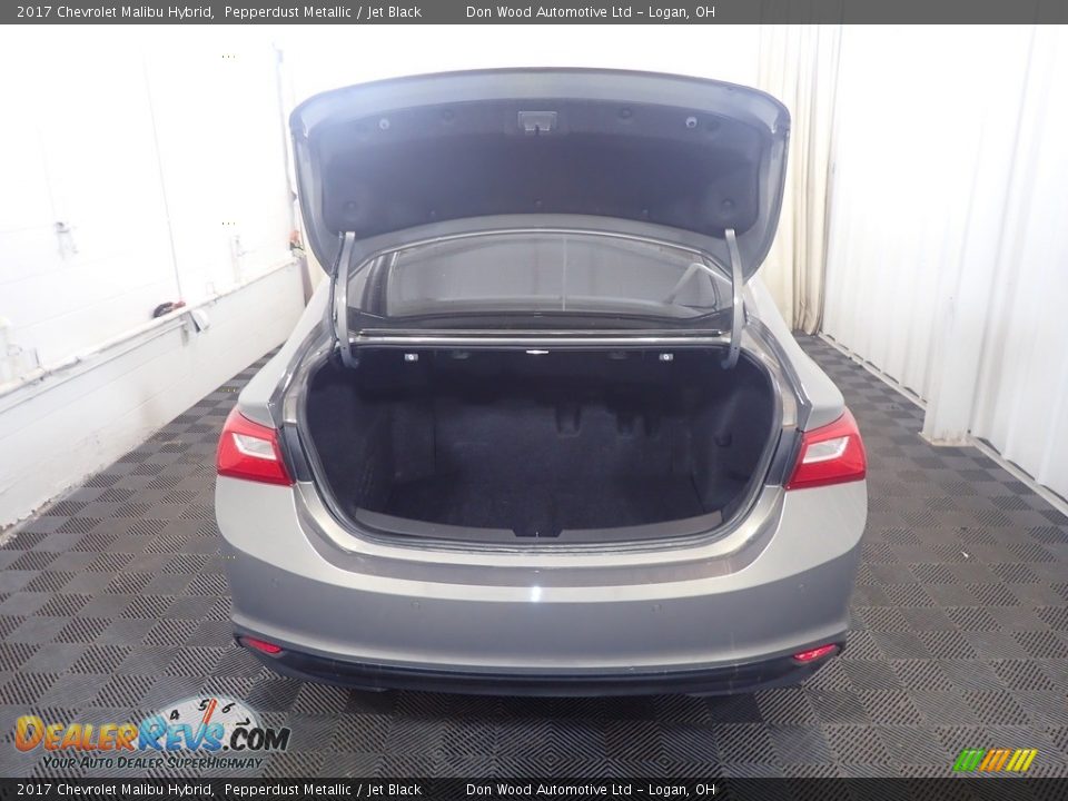 2017 Chevrolet Malibu Hybrid Pepperdust Metallic / Jet Black Photo #10