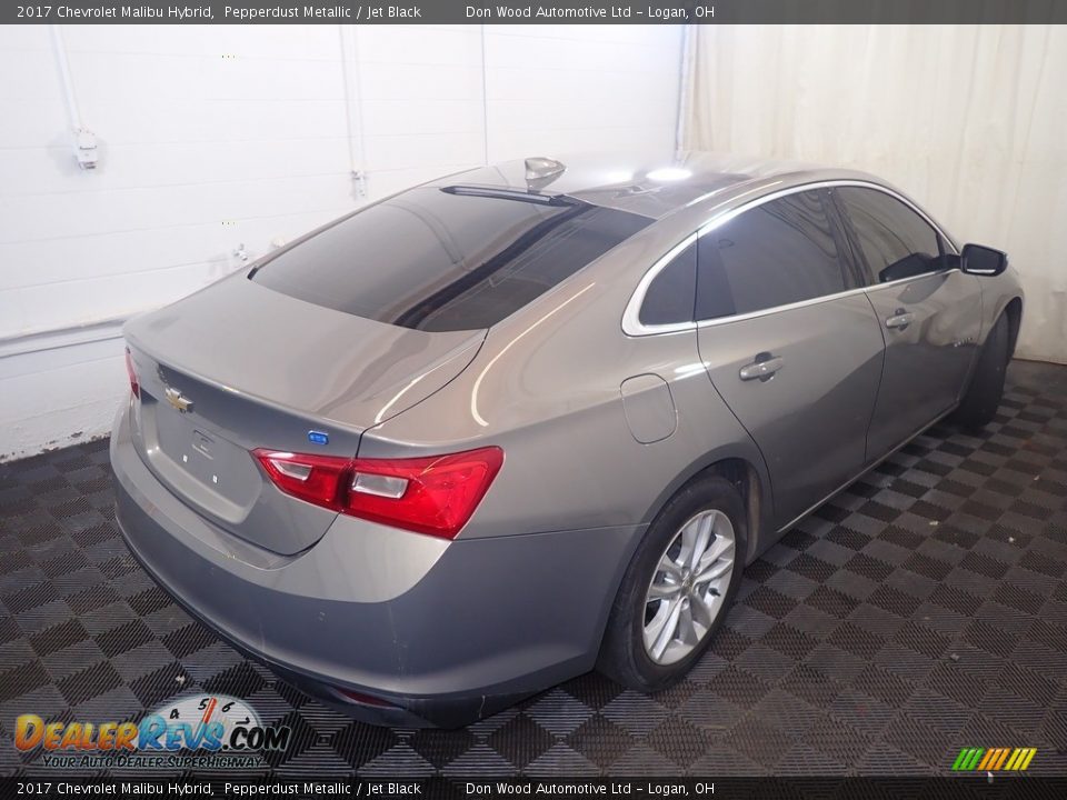 2017 Chevrolet Malibu Hybrid Pepperdust Metallic / Jet Black Photo #12