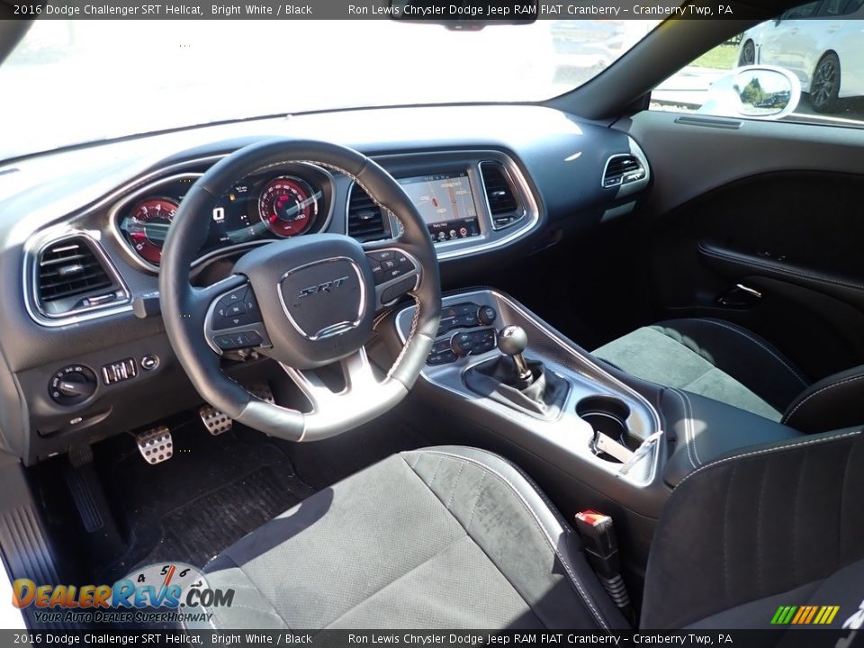 2016 Dodge Challenger SRT Hellcat Bright White / Black Photo #15