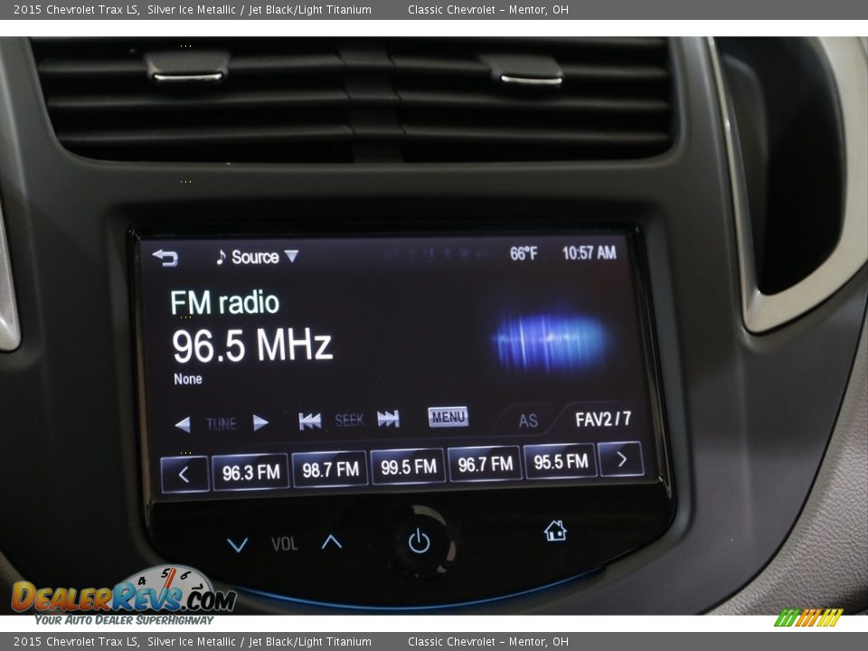 Audio System of 2015 Chevrolet Trax LS Photo #9
