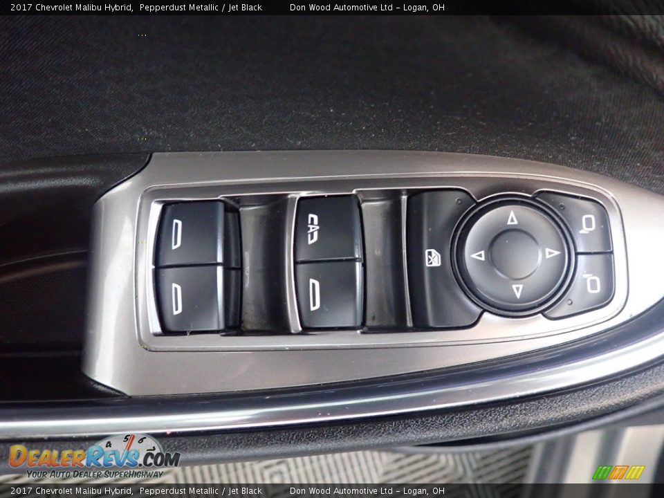 2017 Chevrolet Malibu Hybrid Pepperdust Metallic / Jet Black Photo #16