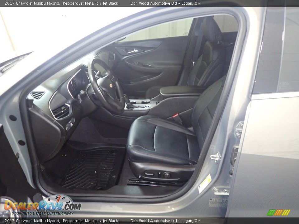 2017 Chevrolet Malibu Hybrid Pepperdust Metallic / Jet Black Photo #17