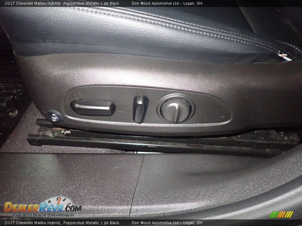 2017 Chevrolet Malibu Hybrid Pepperdust Metallic / Jet Black Photo #18