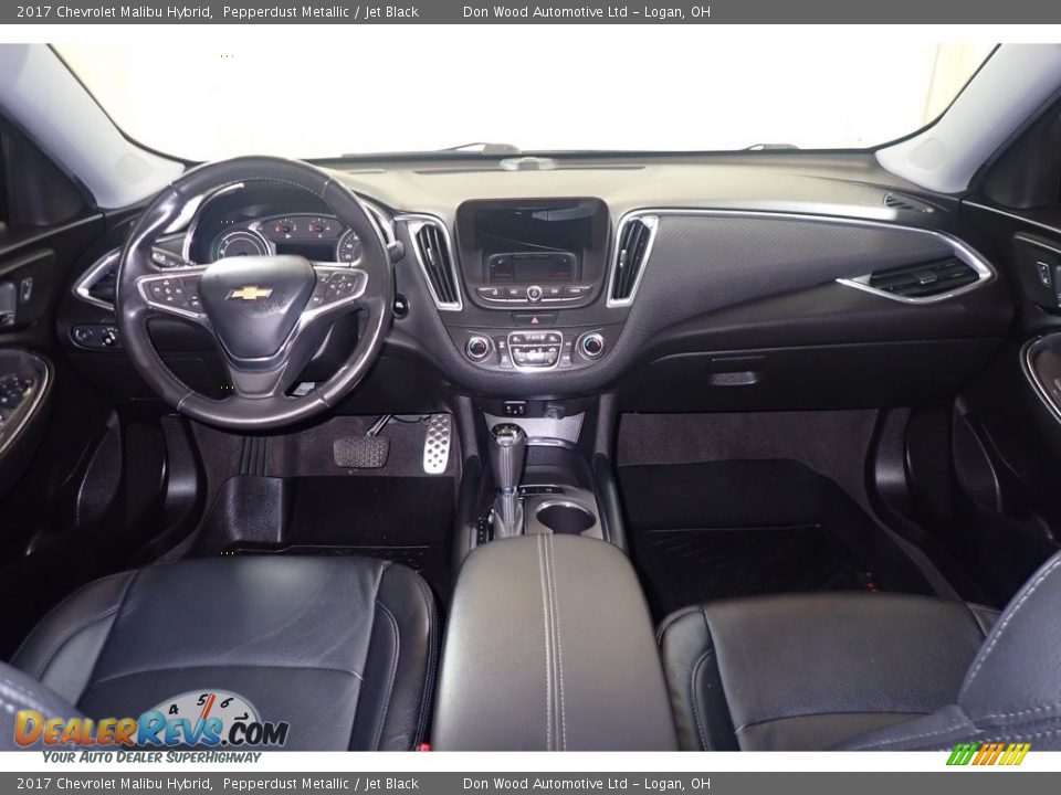 2017 Chevrolet Malibu Hybrid Pepperdust Metallic / Jet Black Photo #19