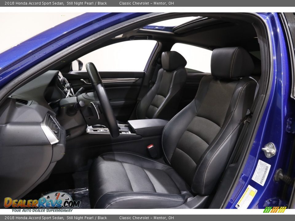 Front Seat of 2018 Honda Accord Sport Sedan Photo #5