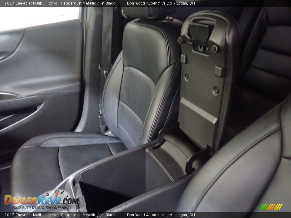 2017 Chevrolet Malibu Hybrid Pepperdust Metallic / Jet Black Photo #28
