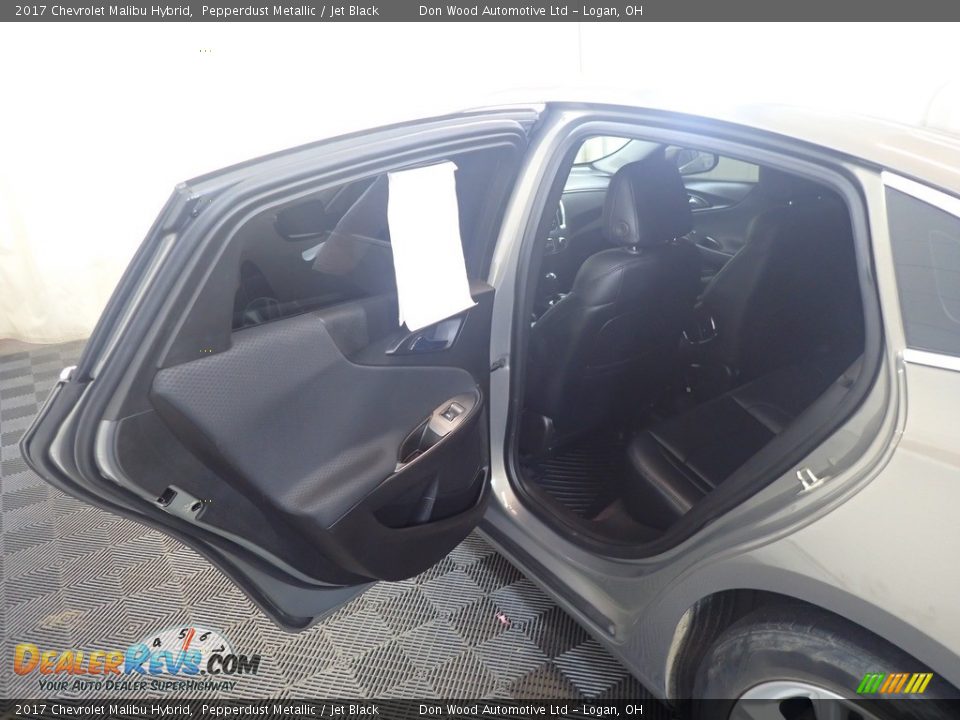 2017 Chevrolet Malibu Hybrid Pepperdust Metallic / Jet Black Photo #29