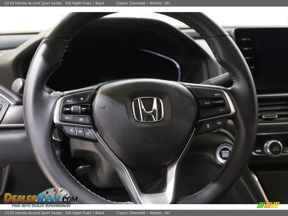 2018 Honda Accord Sport Sedan Steering Wheel Photo #8
