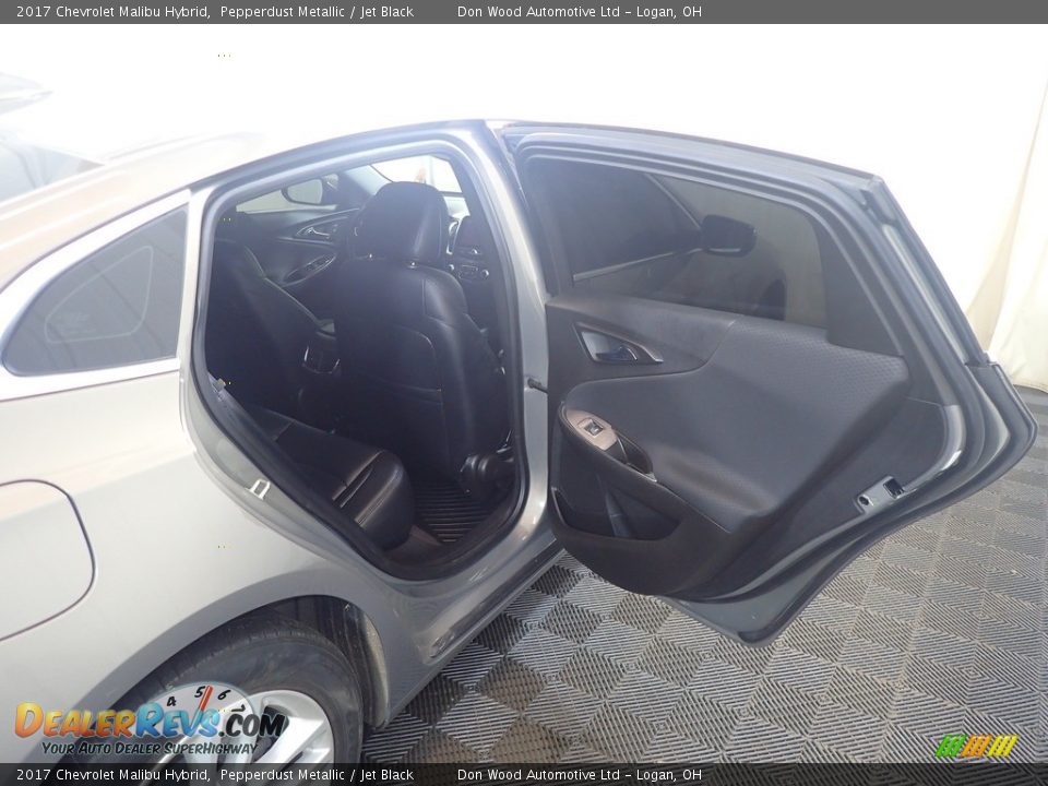 2017 Chevrolet Malibu Hybrid Pepperdust Metallic / Jet Black Photo #31