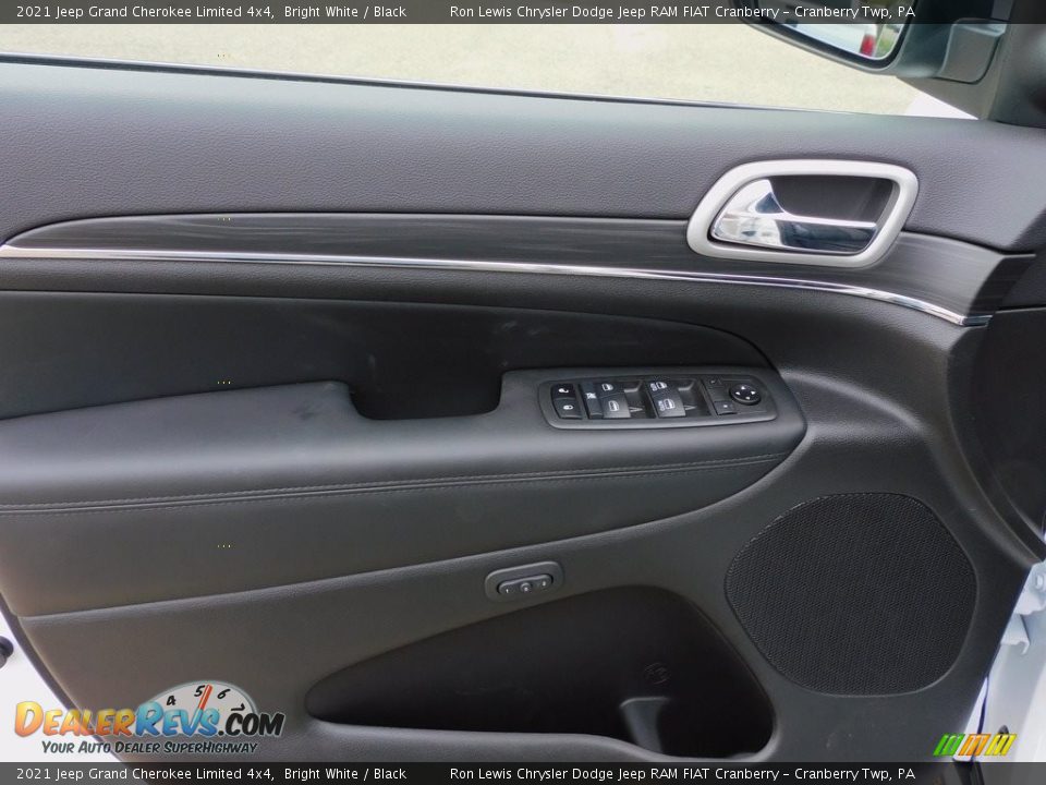 2021 Jeep Grand Cherokee Limited 4x4 Bright White / Black Photo #14