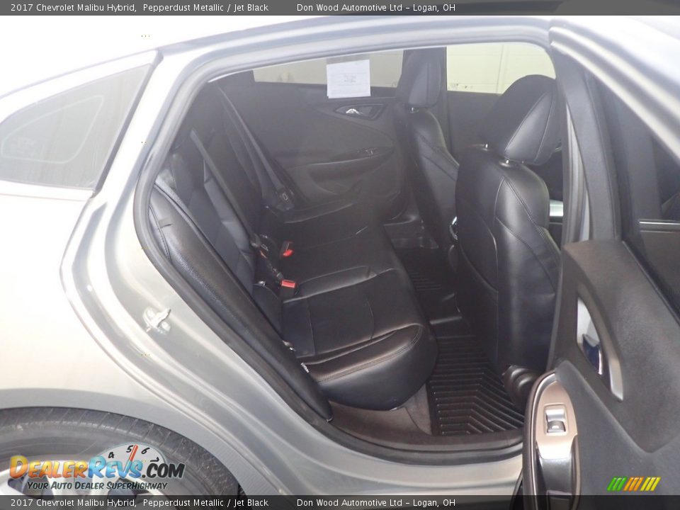 2017 Chevrolet Malibu Hybrid Pepperdust Metallic / Jet Black Photo #32