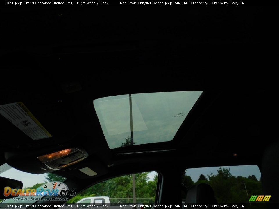 2021 Jeep Grand Cherokee Limited 4x4 Bright White / Black Photo #15