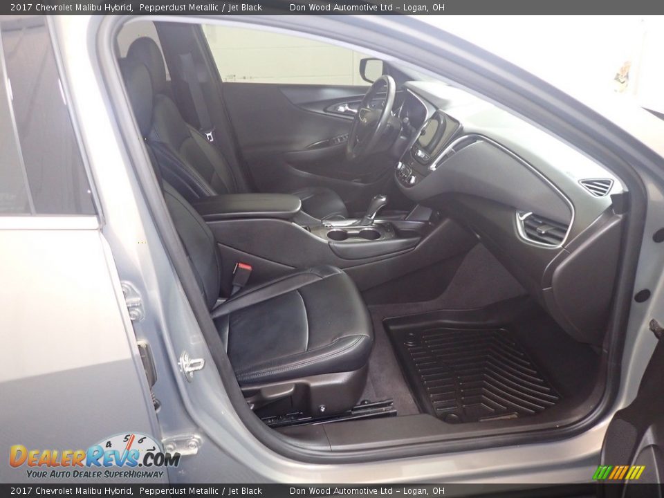 2017 Chevrolet Malibu Hybrid Pepperdust Metallic / Jet Black Photo #34