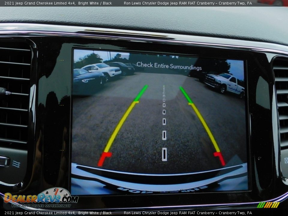 2021 Jeep Grand Cherokee Limited 4x4 Bright White / Black Photo #17