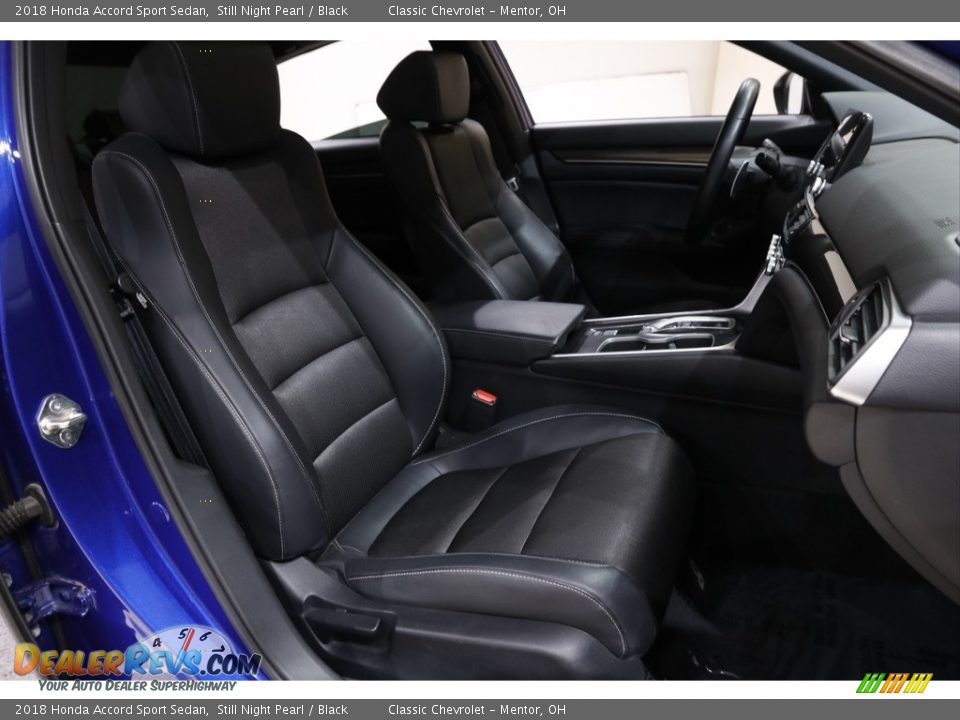 Front Seat of 2018 Honda Accord Sport Sedan Photo #16