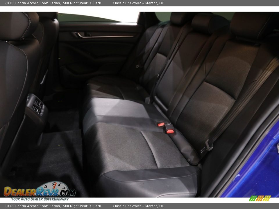 Rear Seat of 2018 Honda Accord Sport Sedan Photo #18