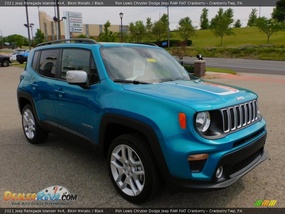 Front 3/4 View of 2021 Jeep Renegade Islander 4x4 Photo #3