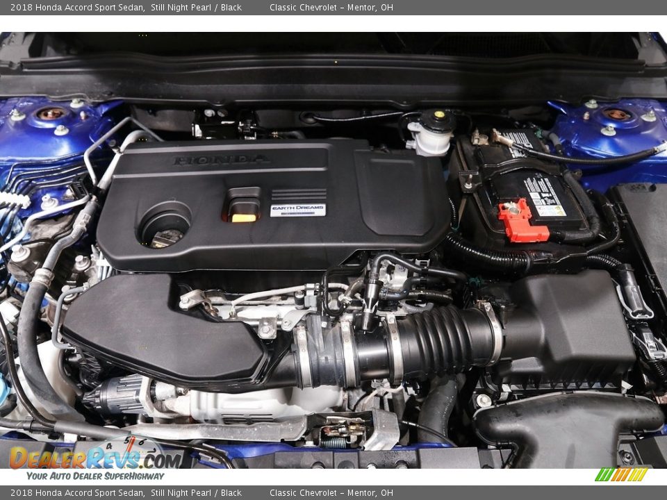 2018 Honda Accord Sport Sedan 2.0 Liter Turbocharged DOHC 16-Valve VTEC 4 Cylinder Engine Photo #20