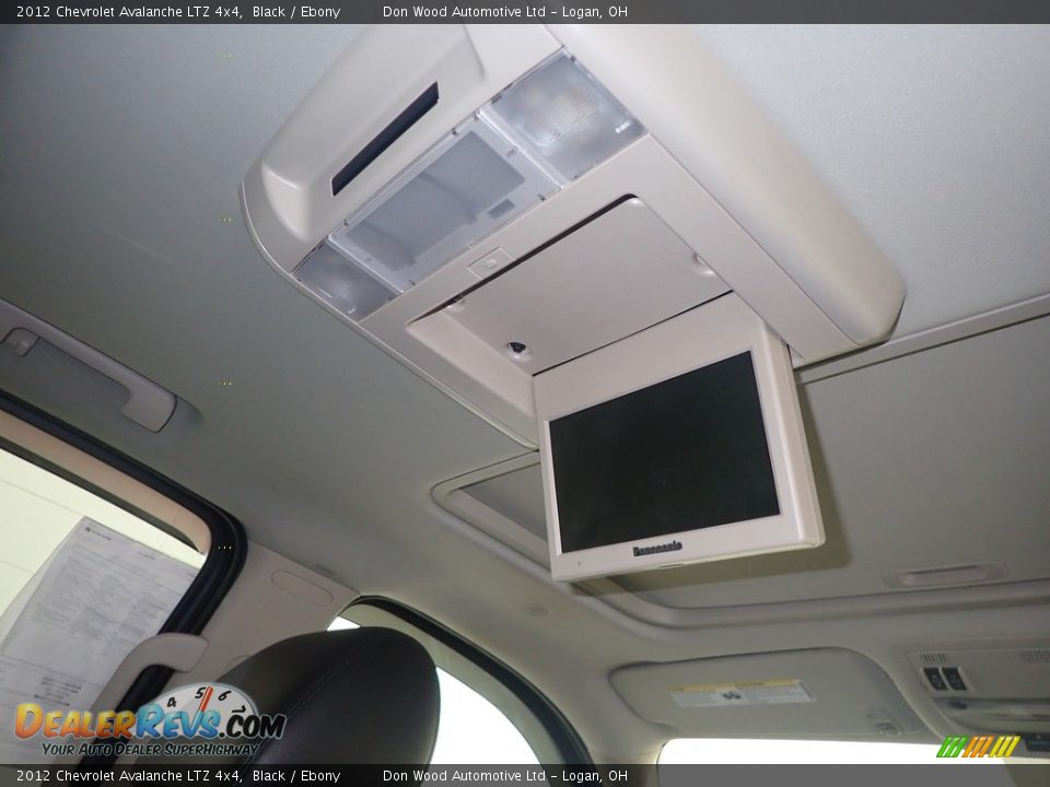 2012 Chevrolet Avalanche LTZ 4x4 Black / Ebony Photo #3