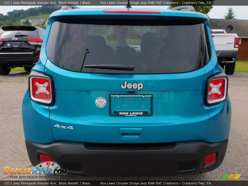 2021 Jeep Renegade Islander 4x4 Bikini Metallic / Black Photo #6