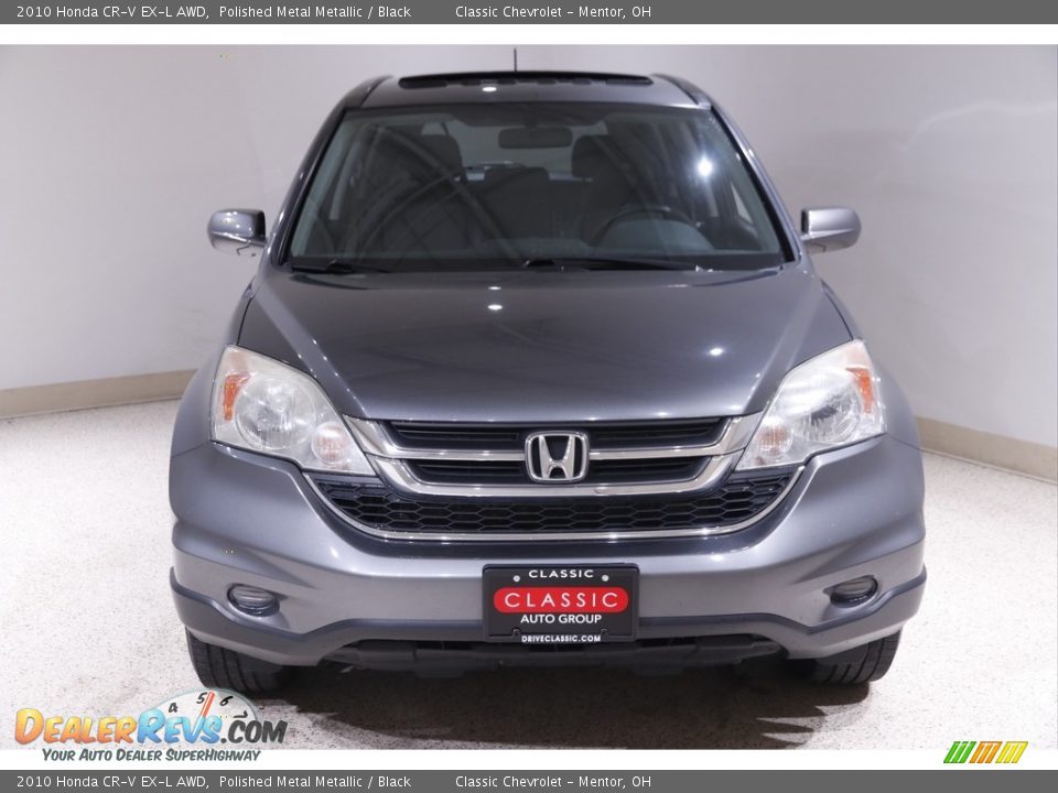 2010 Honda CR-V EX-L AWD Polished Metal Metallic / Black Photo #2